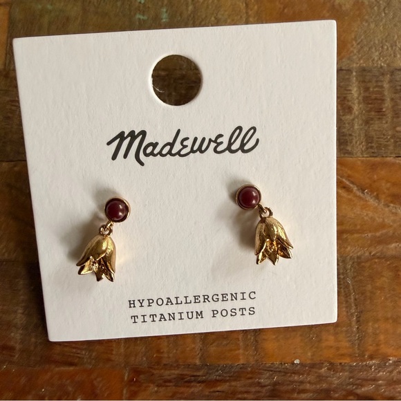 Madewell Semiprecious Lily Drop Earrings - Picture 3 of 7